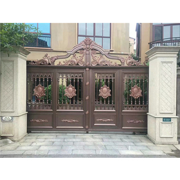 福州鋁藝大門哪家好|鋁藝大門|【奉世門業(yè)】(圖)